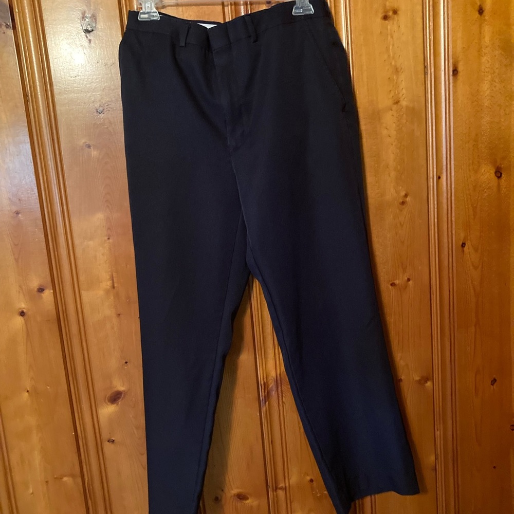 Size 34/29 Blue mens dress pants Flexslax